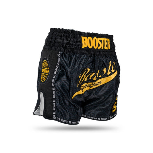 Booster Muay Thai Shorts TBT SLUGGER WAVE BK/GD