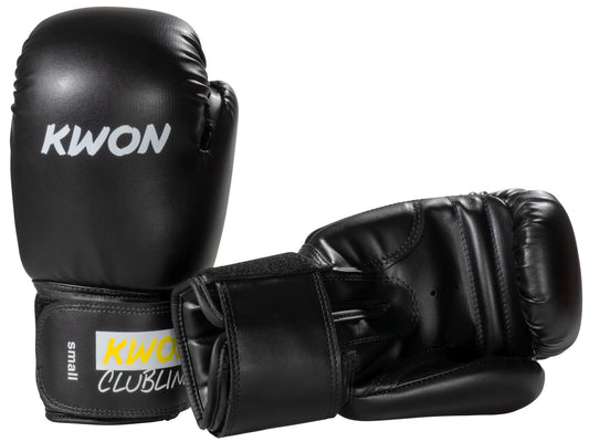 Kwon Kinder Boxhandschuhe, schwarz