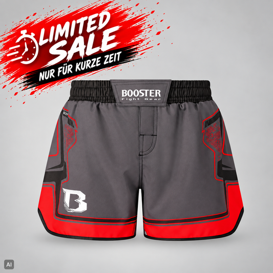 Booster DELTA 1 MMA Shorts Rot