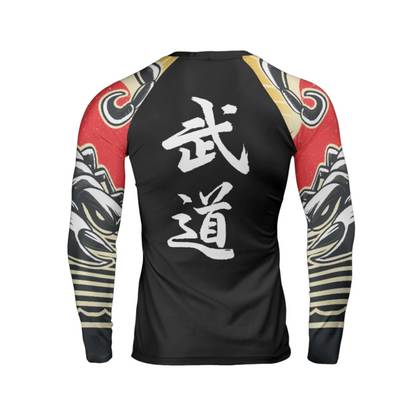 Rash Guard Shirt Lang - "Schorpioen"