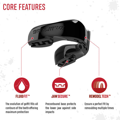 Safejawz Mundschutz Intro Black