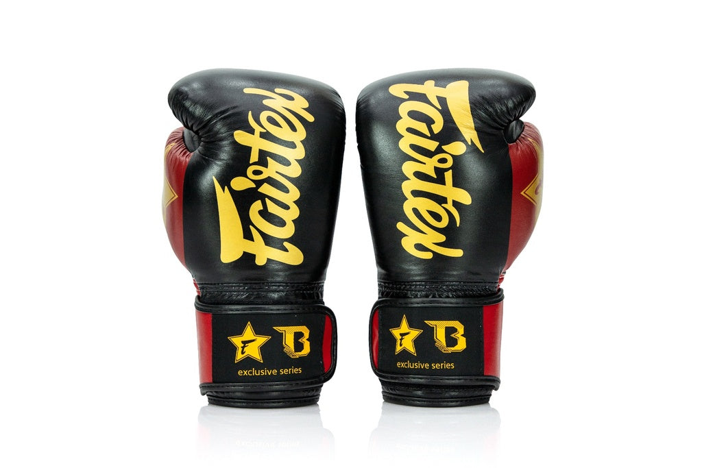 Fairtex X Booster Boxhandschuhe FXB BG V2 BK/RD/GD