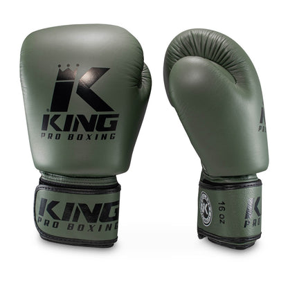 King Pro Boxing Boxhandschuhe BGVL 3 MILITARY
