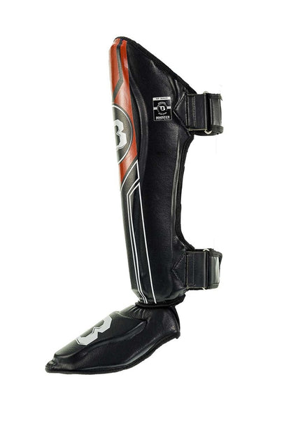 Booster Schienbeinschutz BSG V9 BLACK/RED