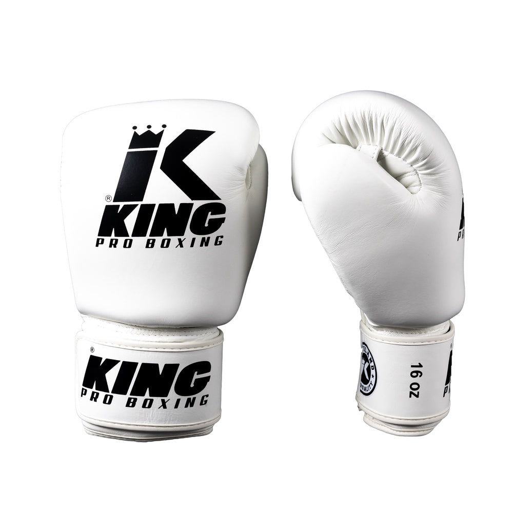 King Pro Boxing Boxhandschuhe BGVL 3 WHITE