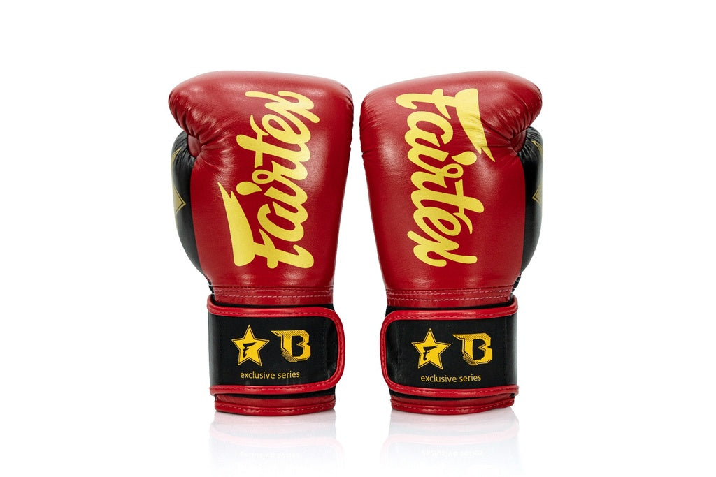 Fairtex X Booster Boxhandschuhe FXB BG V2 RD/BK/GD