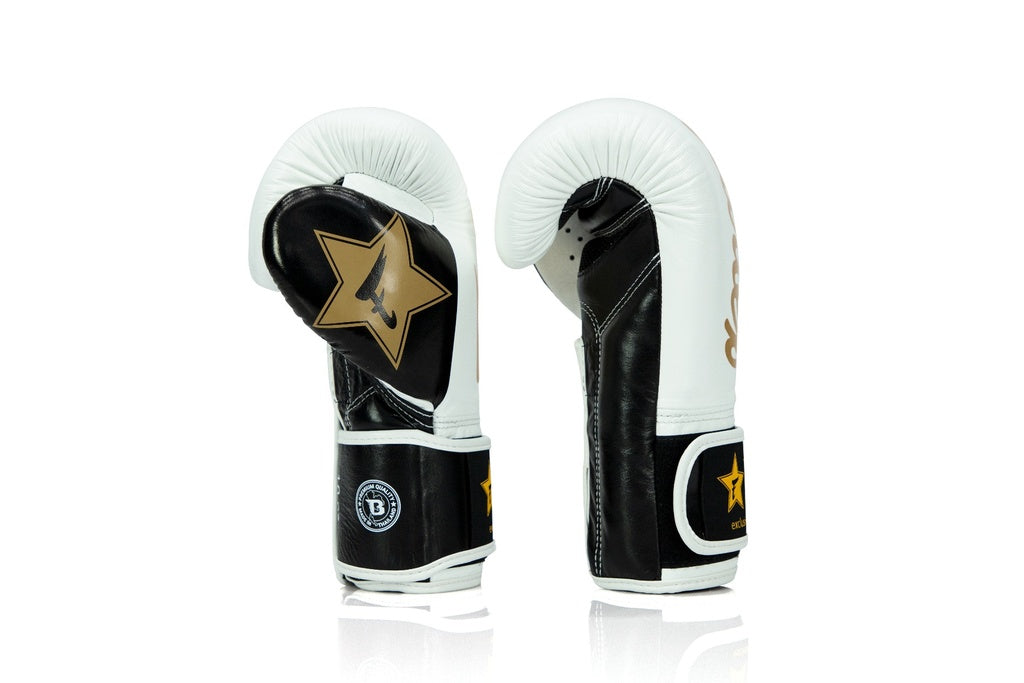 Fairtex X Booster Boxhandschuhe FXB BG V2 WH/BK/GOLD