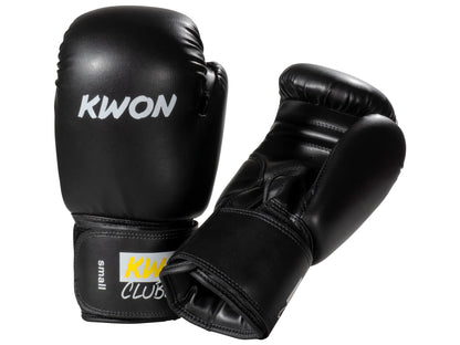 Kwon Kinder Boxhandschuhe, schwarz