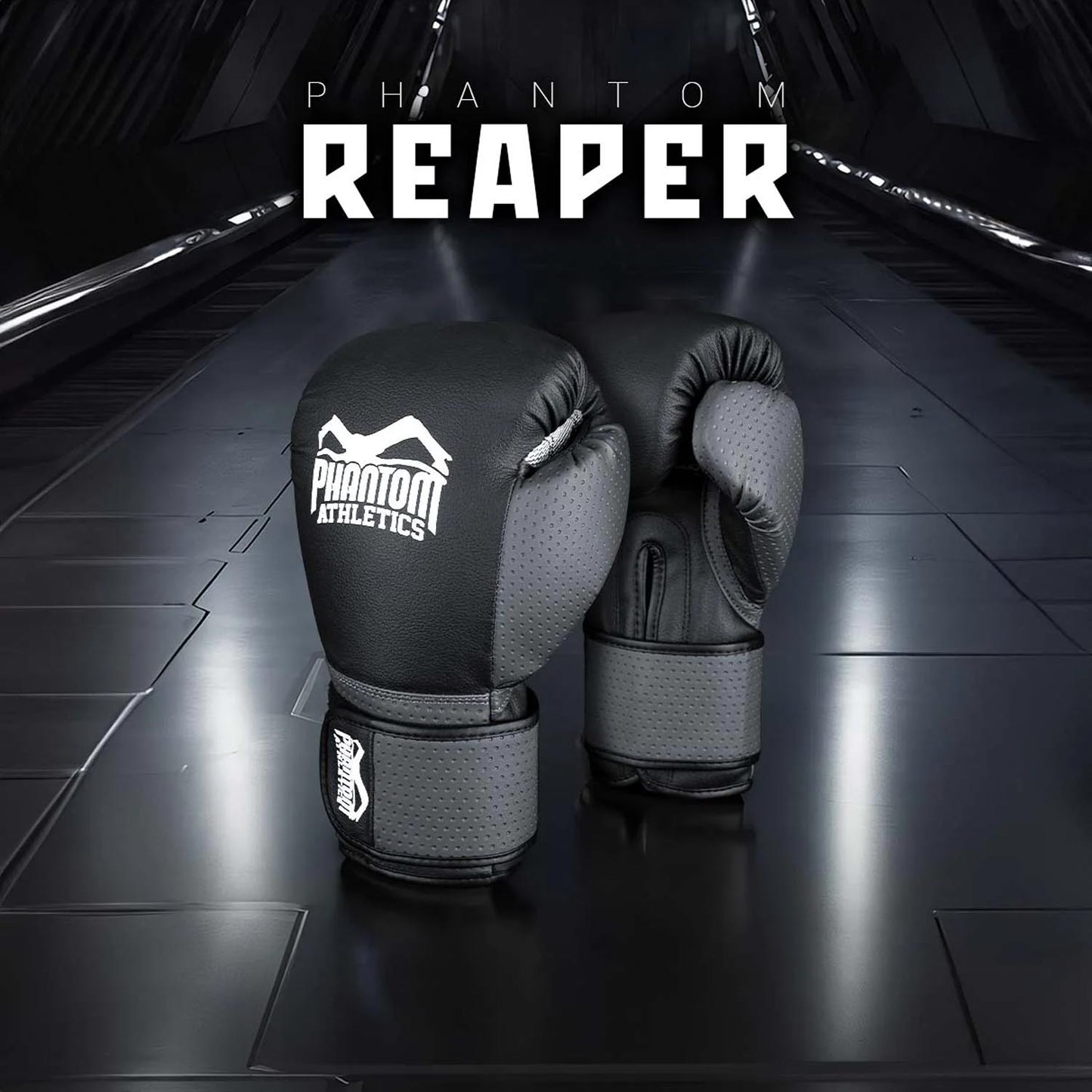 Phantom Athletics Boxhandschuhe, Reaper, schwarz